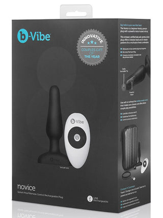 b-Vibe Novice Plug Black