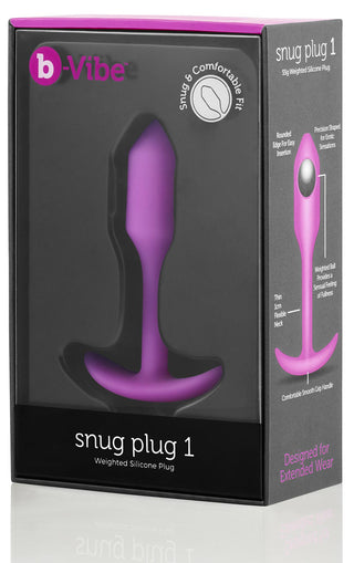 b-Vibe Snug Plug 1 Fuchsia