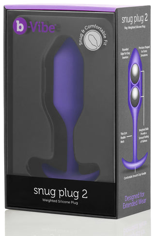 b-Vibe Snug Plug 2 Purple