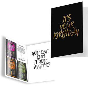 Naughty Notes Greeting Card Its your Birthday