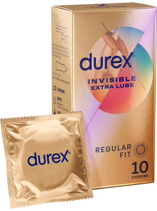 Invisible - Extra Lube 10&#039;s