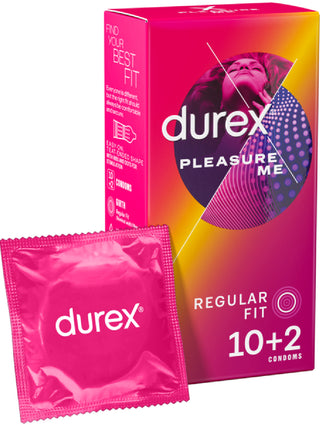 Pleasure Me Latex Condoms 10&#039;s   2 Free