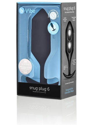 b-Vibe Snug Plug 6 Black