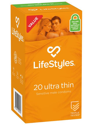 LifeStyles ULTRA THIN 20s Condoms