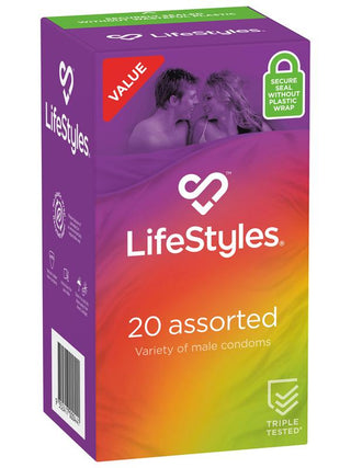 LifeStyles ASSORTED 20s Condoms