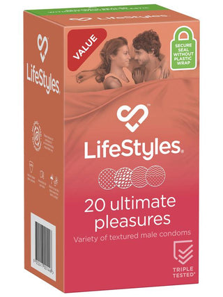 LifeStyles ULTIMATE Pleasures 20s Condoms