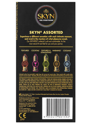 SKYN Assorted Soft Non-Latex Condoms