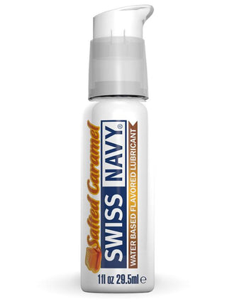 Swiss Navy Salted Caramel Flavored Lubricant 1oz