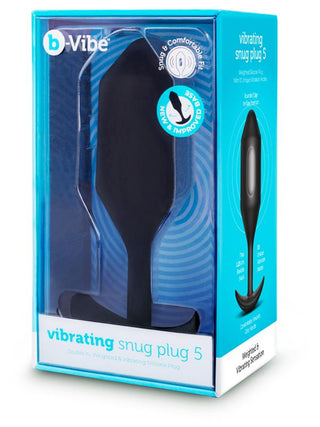 b-Vibe Vibrating Snug Plug XXL Black