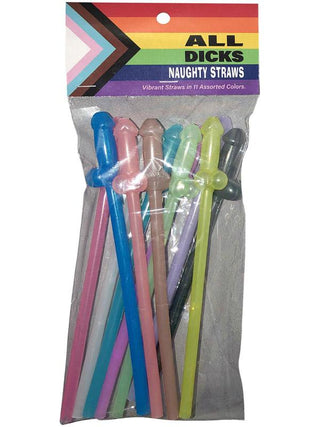 All Dicks Naughty Straws