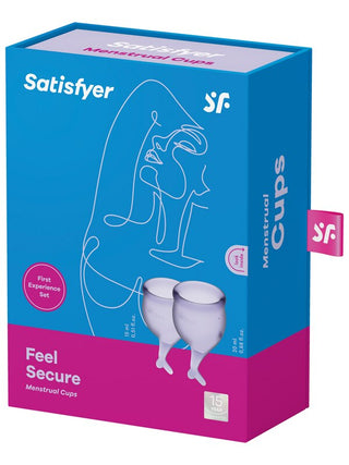 Satisfyer Feel Secure Menstrual Cup Lila