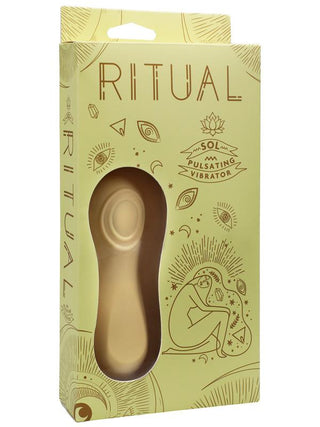 RITUAL Sol Rechargeable Silicone Pulsating Vibe Yellow