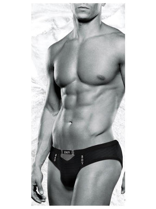 Envy Bad Boy Brief - Black - S/M BX