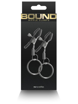 Bound Nipple Clamps C2 Gunmetal