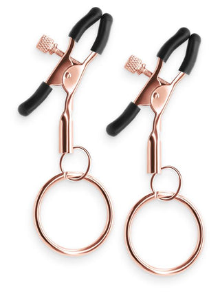 Bound Nipple Clamps C2- Rose Gold