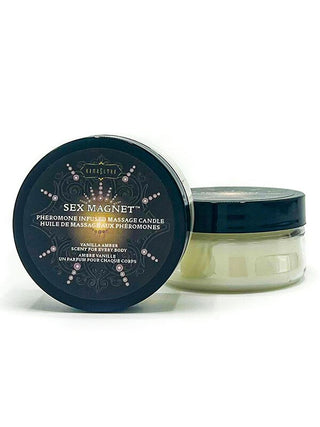 SEX MAGNET Pheromone Massage Candle Vanilla Amber