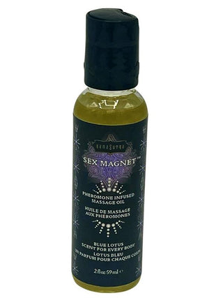 SEX MAGNET Pheromone Massage Oil Blue Lotus