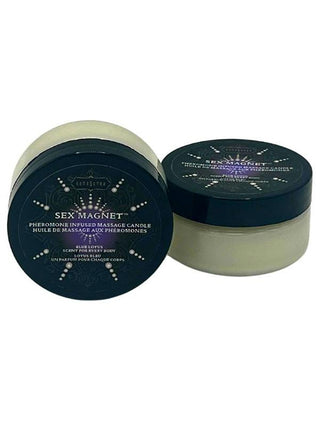 SEX MAGNET Pheromone Massage Candle Blue Lotus