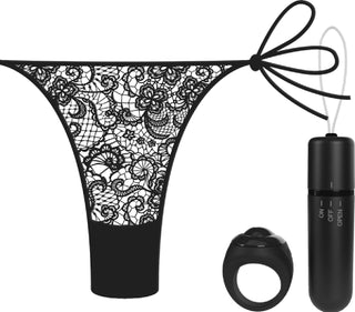 Vibrating Panty Set W/ Remote Ring 4t High Pitch Treble