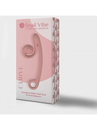 Snail Vibe Curve Vibrator Peachy Pink