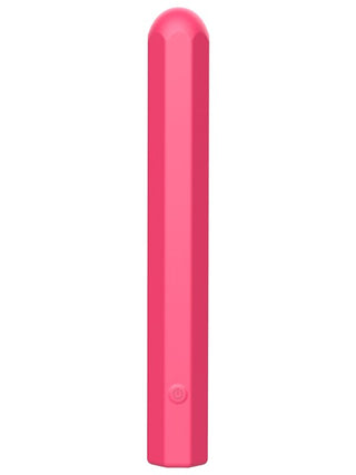 Soft by Playful Chic Rechargeable Long Bullet Vibe Coral Pink