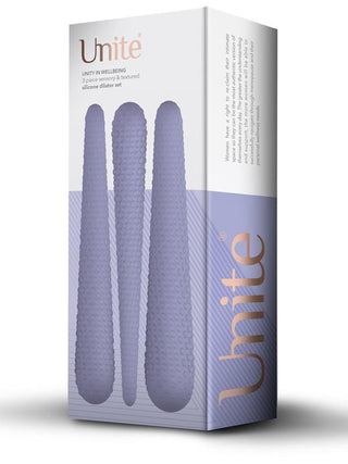 Unite Wellbeing 3 Piece Sensory Silicone Dilator Set