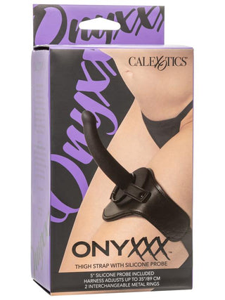 Onyxxx Thigh Strap with Silicone Probe