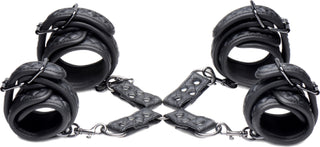 Concede Wrist & Ankle Restraint Set With Bonus Hog-Tie Adaptor