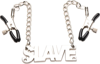 Enslaved Slave Chain Nipple Clamps