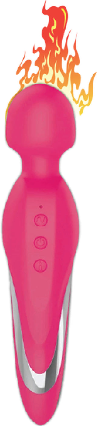 Rechargable Warming Body Wand  - Pink