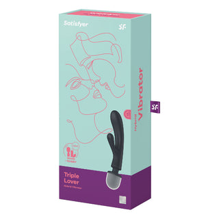 Satisfyer Triple Lover Grey