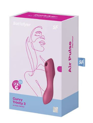 Satisfyer Curvy Trinity 3 red