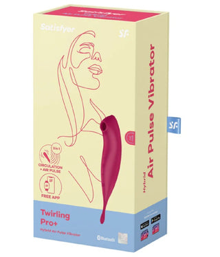 Satisfyer Twirling Pro+ dark red