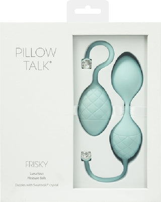 Pillow Talk Frisky Kegal Excerciser Teal