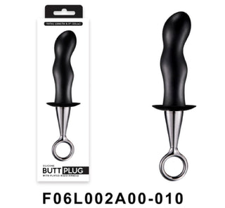 Silicone Butt Plug 5" Black****