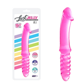 LUST JELLY DOUBLE DONG 9.5" - PINK