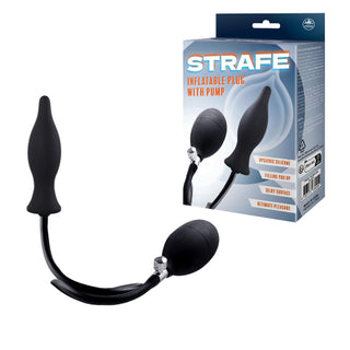 STRAFE SILICONE INFLATABLE PLUG