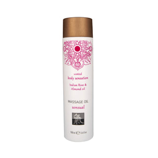 Massage oil sensual - Indian Rose & Almond oil 100ml