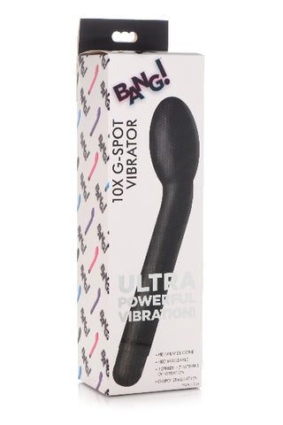 Bang! 10X G-Spot Rechargeable Vibrator - Black