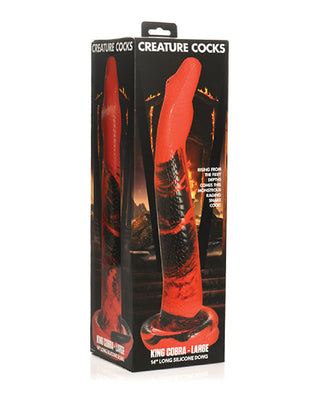 Creature Cocks King Cobra - Large 14" Long Silicone Dong