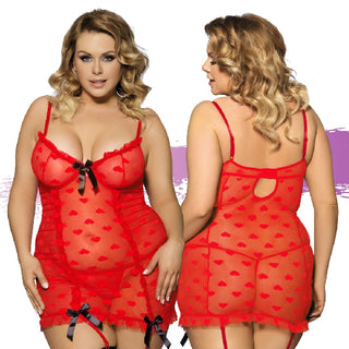 Ashella Lingerie Sara Queen Babydoll & G-String