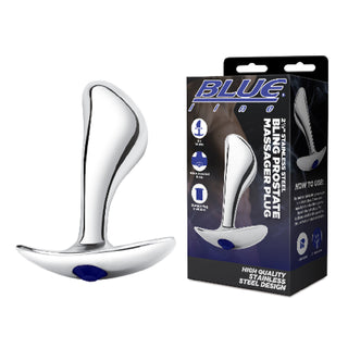 2.5" STAINLESS STEEL BLING PROSTATE MASSAGER PLUG