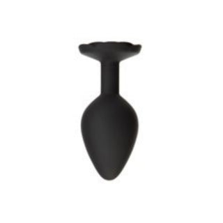 Roses Tilâ€™ Dawn â€“ Silicone Anal Plug - Medium - Black