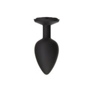 Roses Tilâ€™ Dawn â€“ Silicone Anal Plug - Large - Black