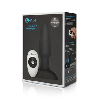 B-Vibe RIMMING PLUG 2 BLACK