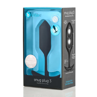 b-Vibe SNUG PLUG 3 BLACK