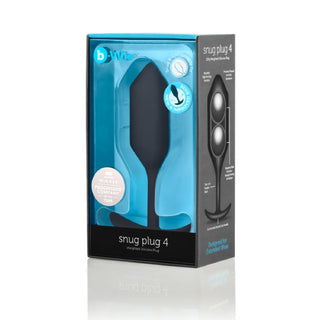 B-Vibe SNUG PLUG 4 BLACK