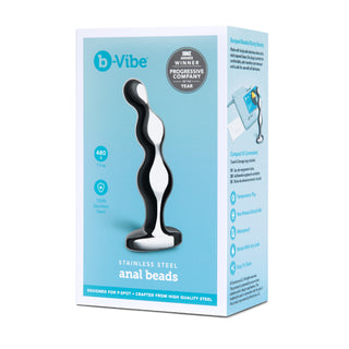 B-Vibe STAINLESS STEEL ANAL BEADS