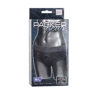 Packer Gear Black Brief Harness