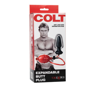 COLT Expandable Butt Plug Black